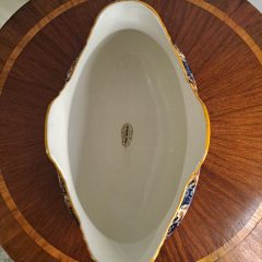 Jardinière de Gien - vue de dessus